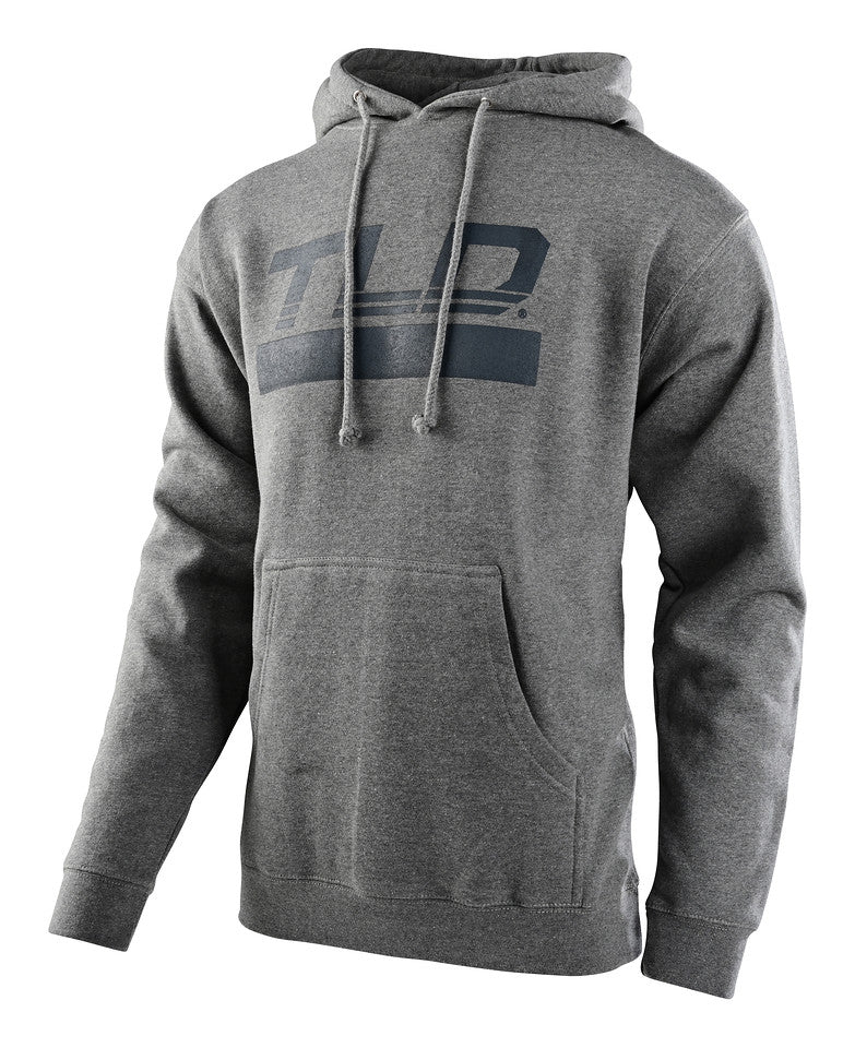 Sudadera Hoodie Troy Lee Designs Speed Logo Gunmetal Heather